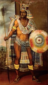 Portret van Montezuma II